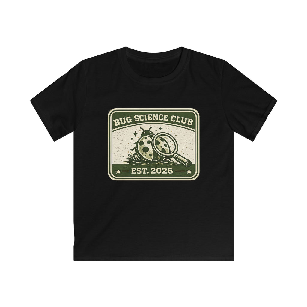 Kids T-Shirt "Bug Science Club Est. 2026" Graphic Tee For Boys & Girls