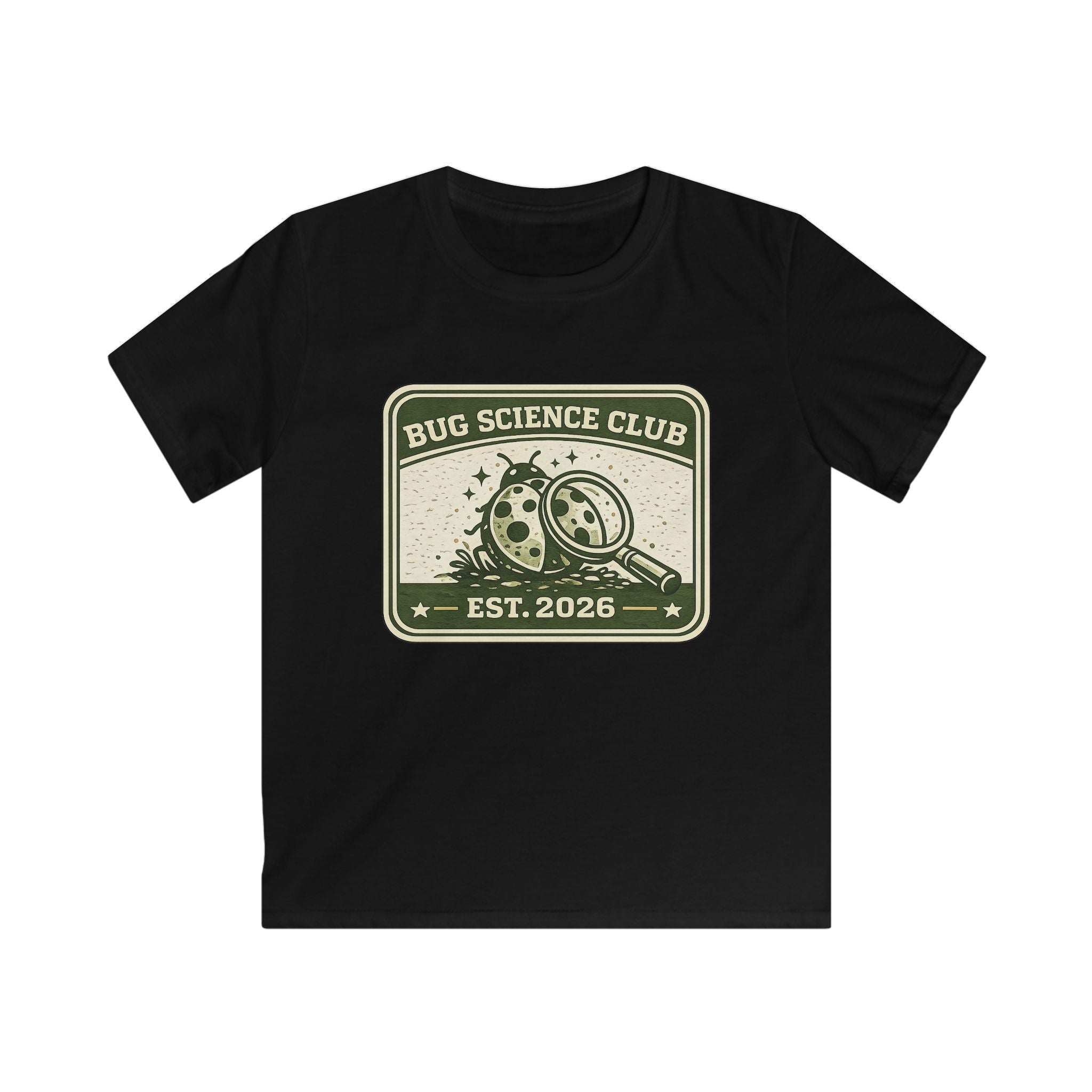 Kids T-Shirt "Bug Science Club Est. 2026" Graphic Tee For Boys & Girls