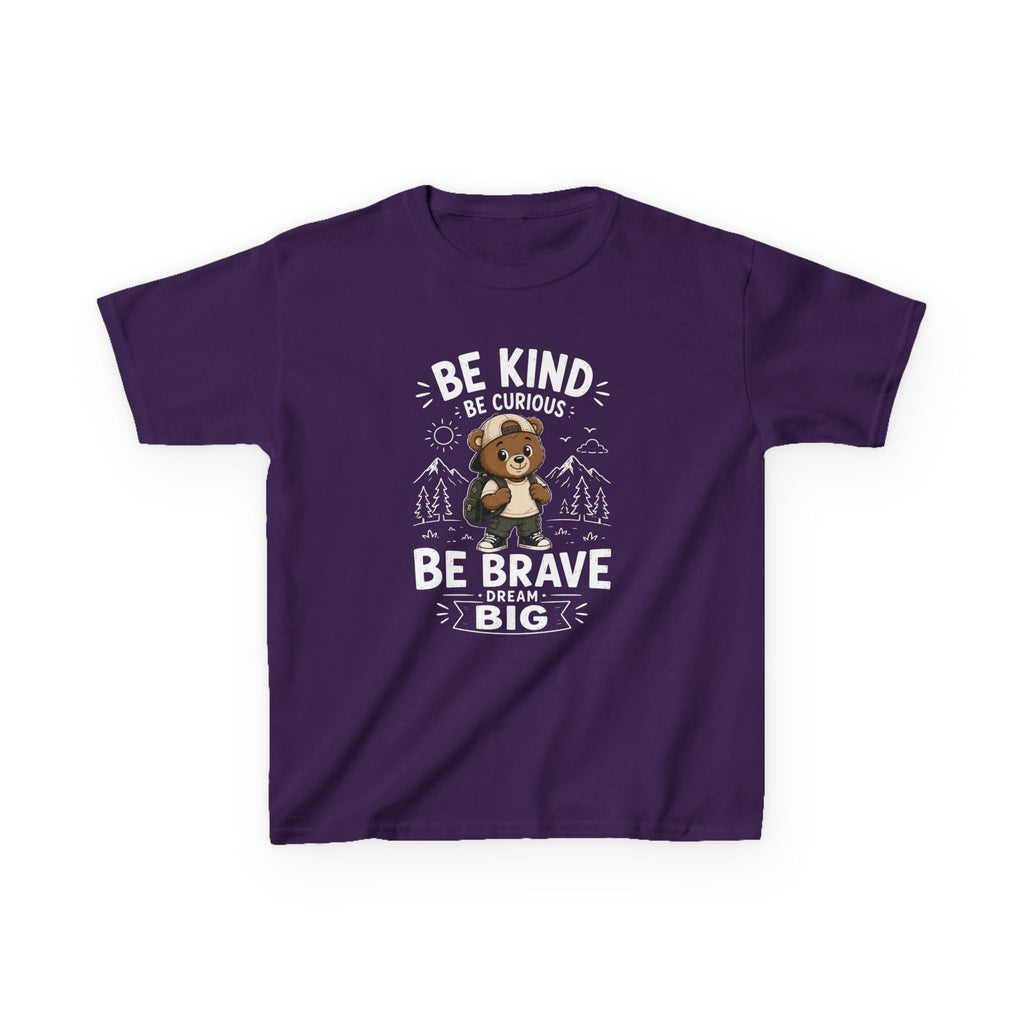 Kids T-Shirt — "Be Kind Be Brave"