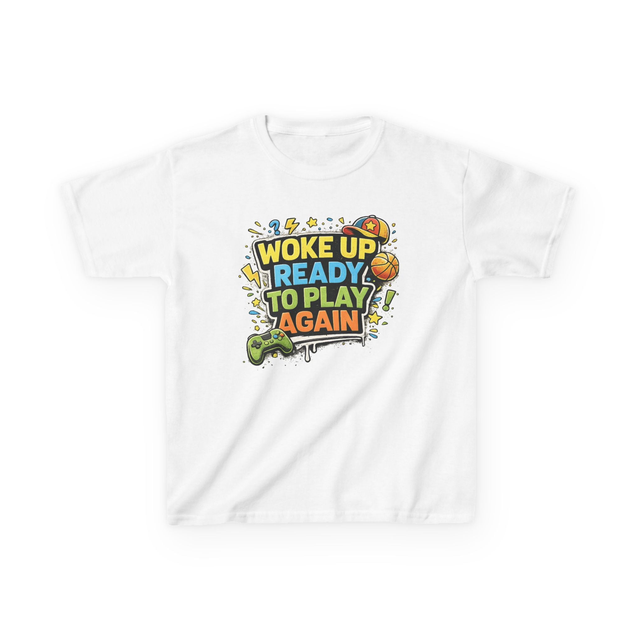 "Woke Up Ready to Play Again" New Graphic Tee