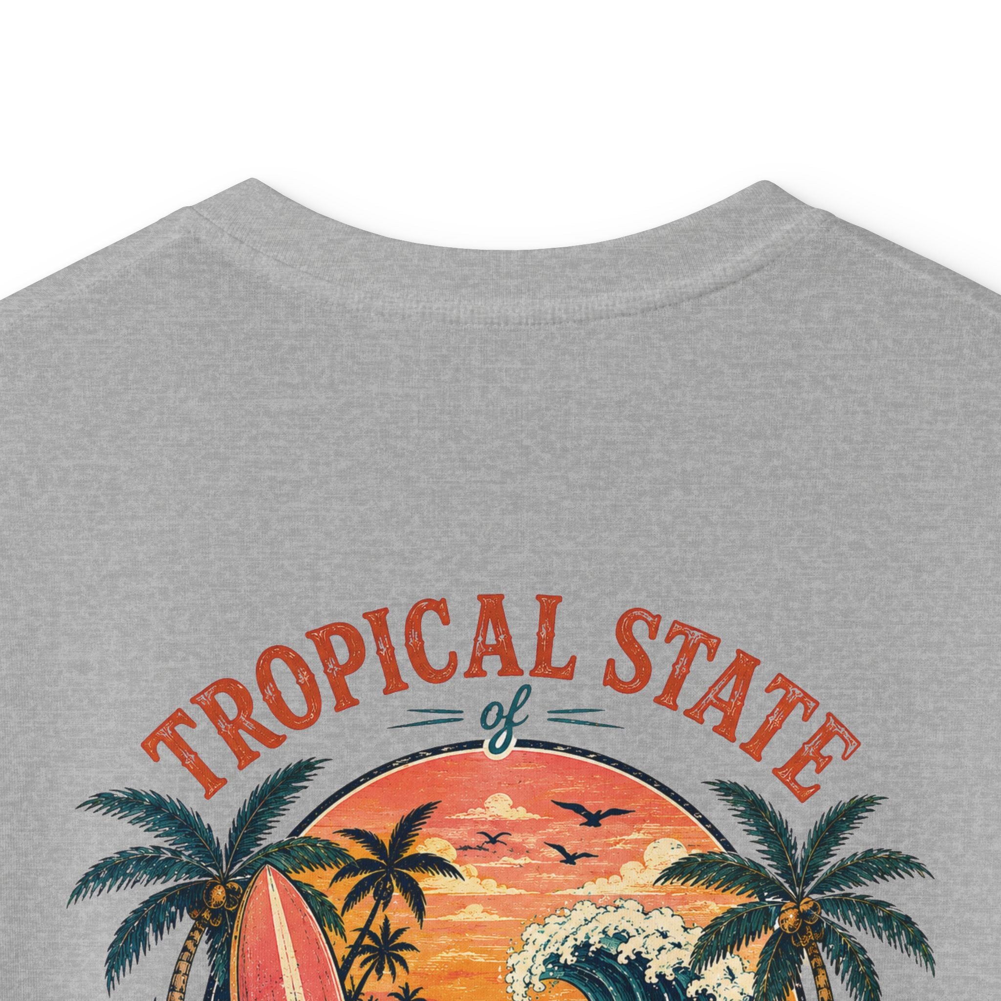 Kids Tropical Paradise Tee "Paradise Mode" Adventure Surf Graphic T-Shirt
