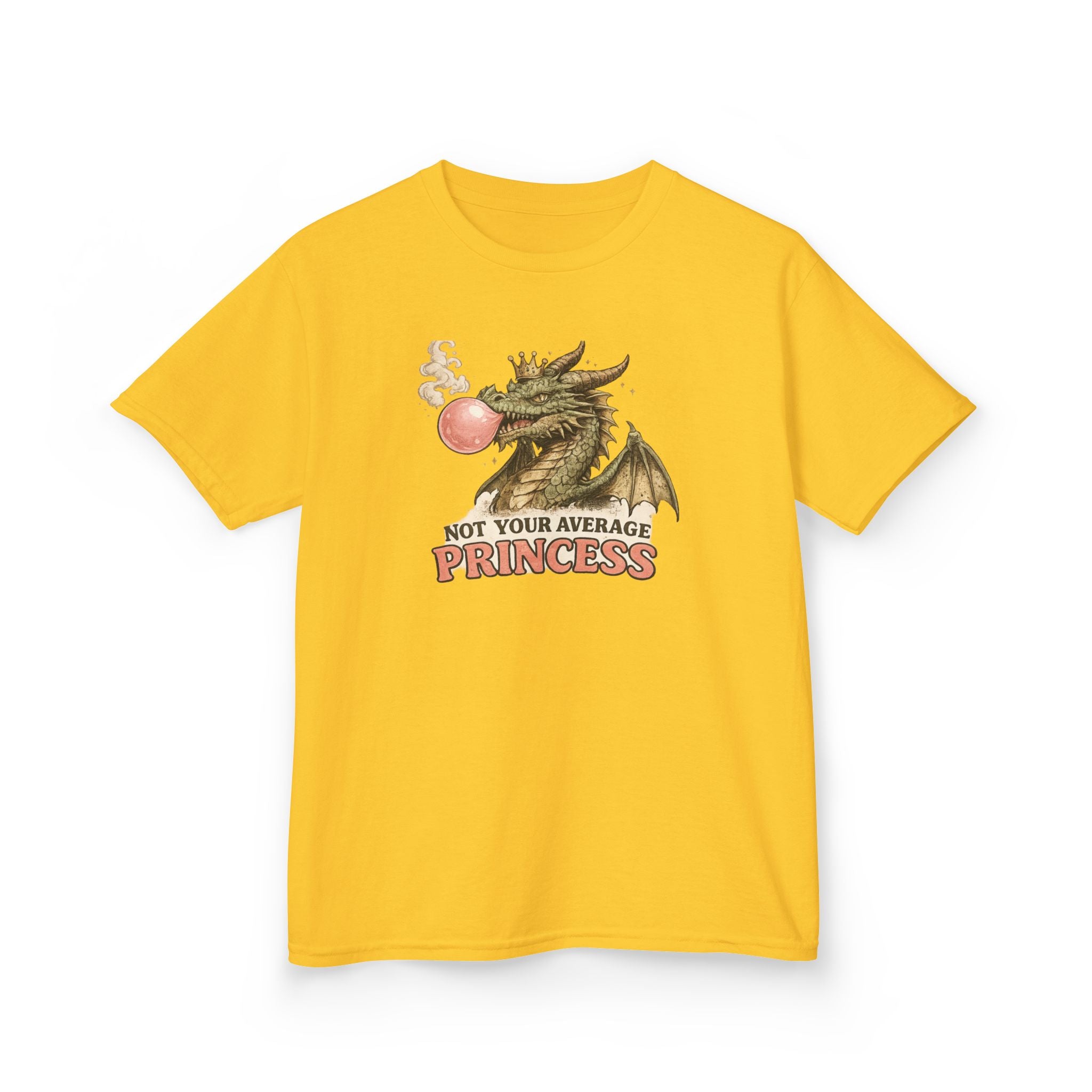 Not Your Average Princess Dragon Kids Graphic Tee