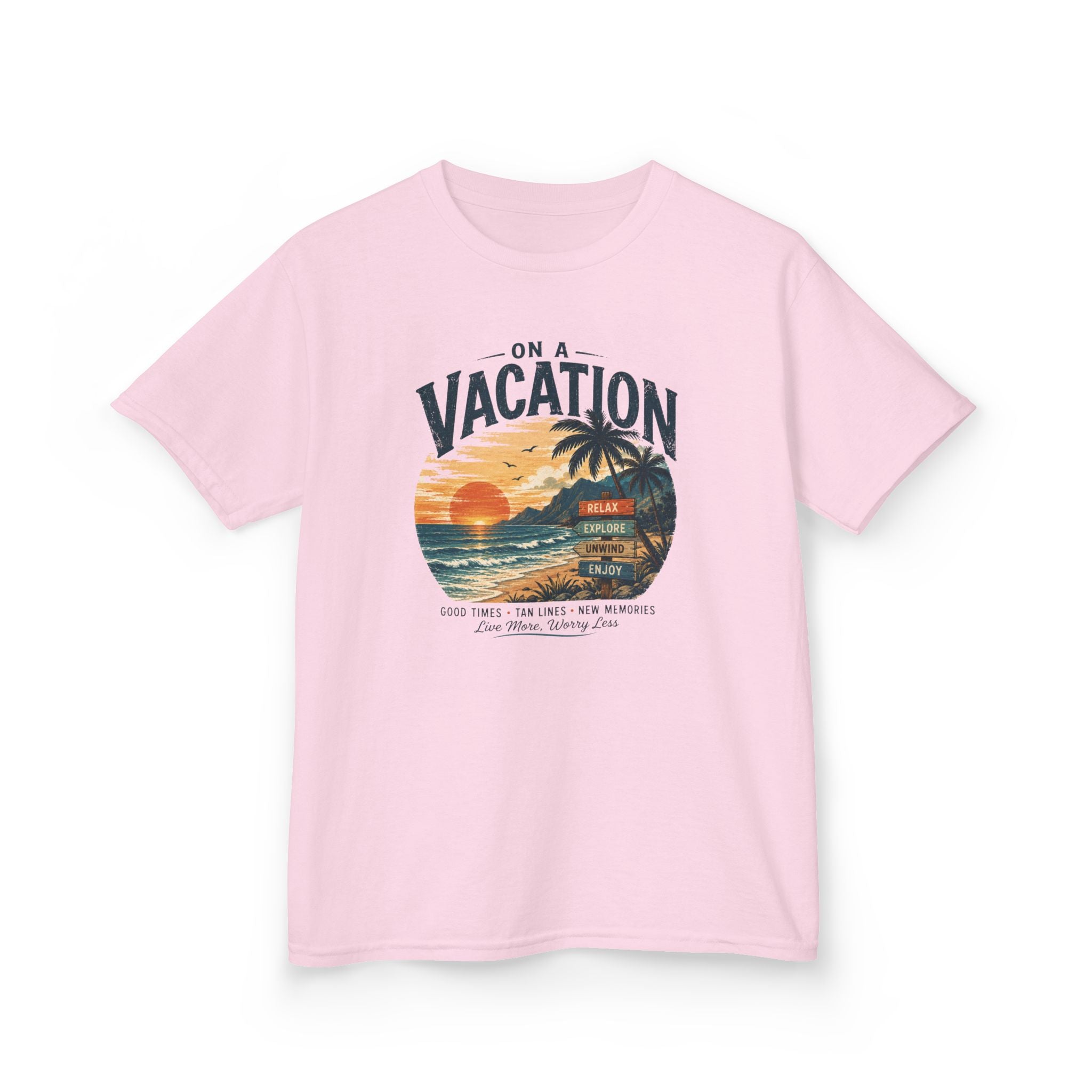 Kids T-Shirt — "Vacation".