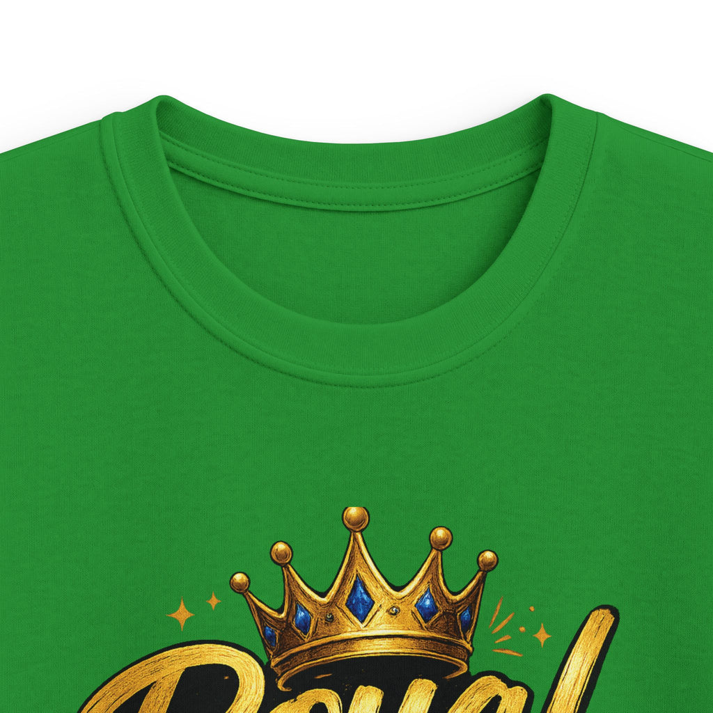 "Royal Since Day One" Crown Graphic Boys Shirt