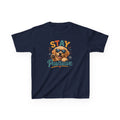Kids T-Shirt "Stay Pawsitive" Cool Dog Cute Graphic Tee for Boys & Girls
