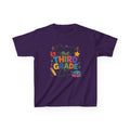 Kids "Living That Third Grade Life" T-Shirt Girls & Boys Colorful Back-to-School Tee