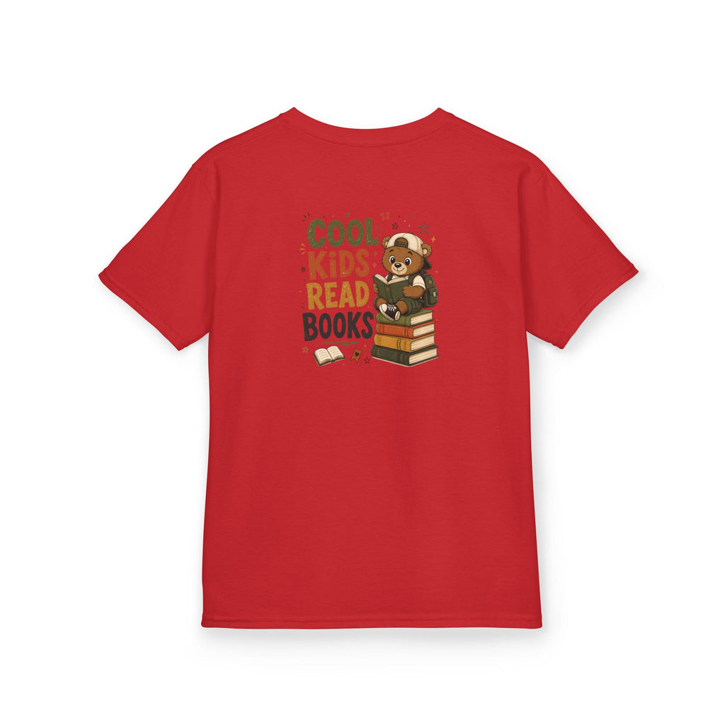 Kids Funny T-Shirt — "Cool Kids Read Books"