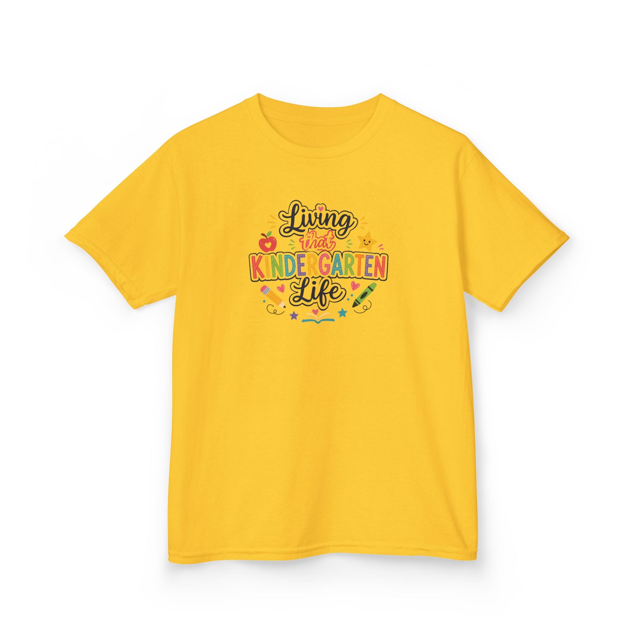 Kids T-Shirt — "Living That KINDERGARDEN Life"