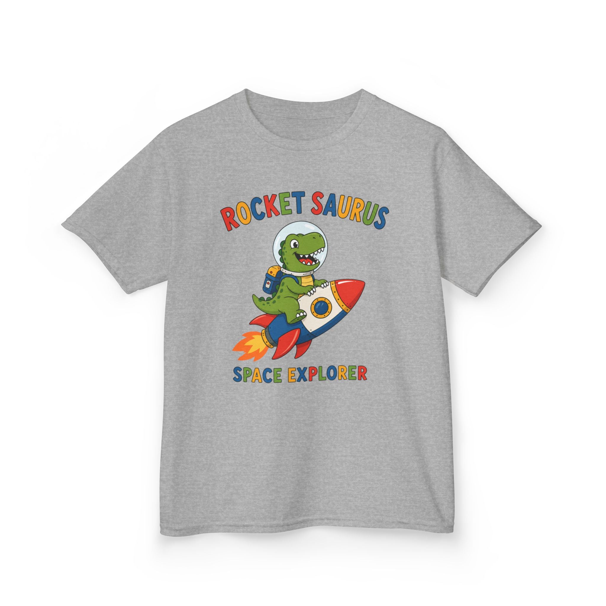 Kids T-Shirt — "Rocket Saurus"