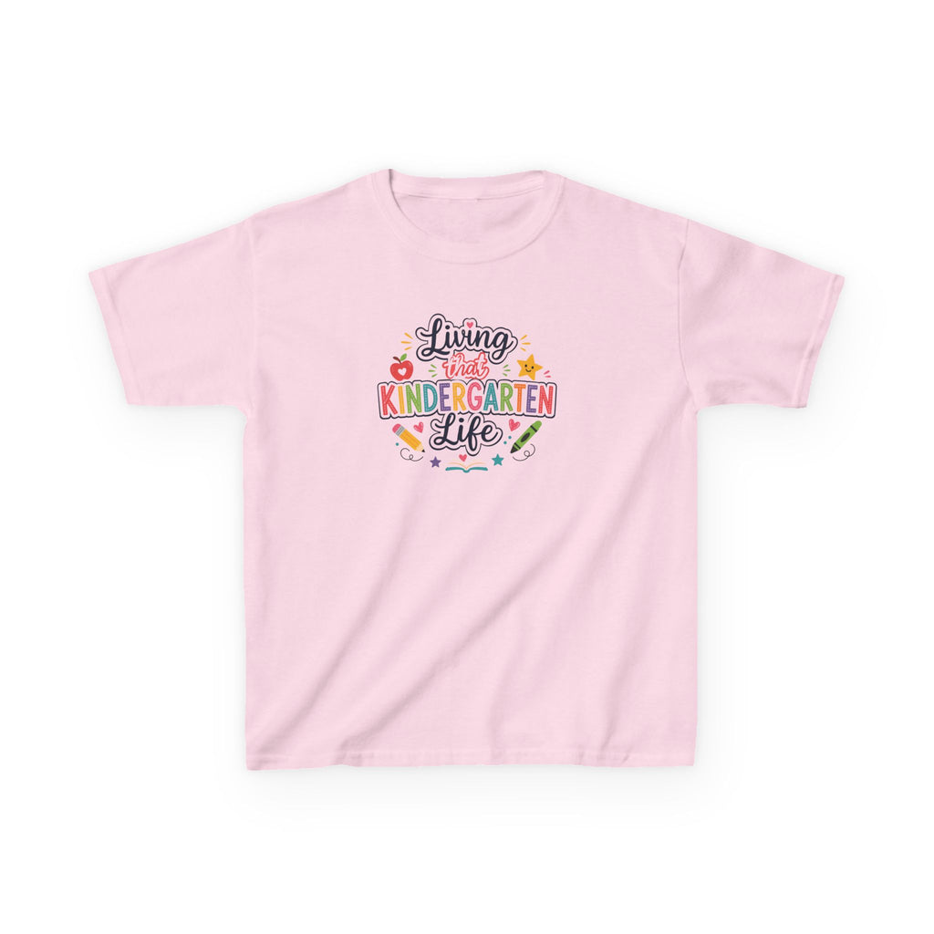 Kids T-Shirt — "Living That KINDERGARDEN Life"