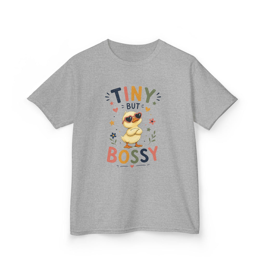 Kids T-Shirt — "Tiny But Bossy"