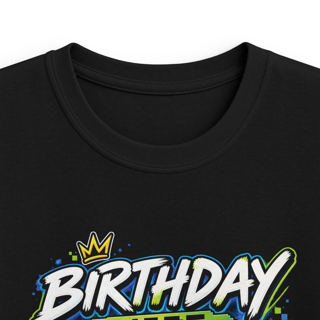 Kids 10th Birthday Gamer Tee "Birthday Mode 10" Level Up Shirt