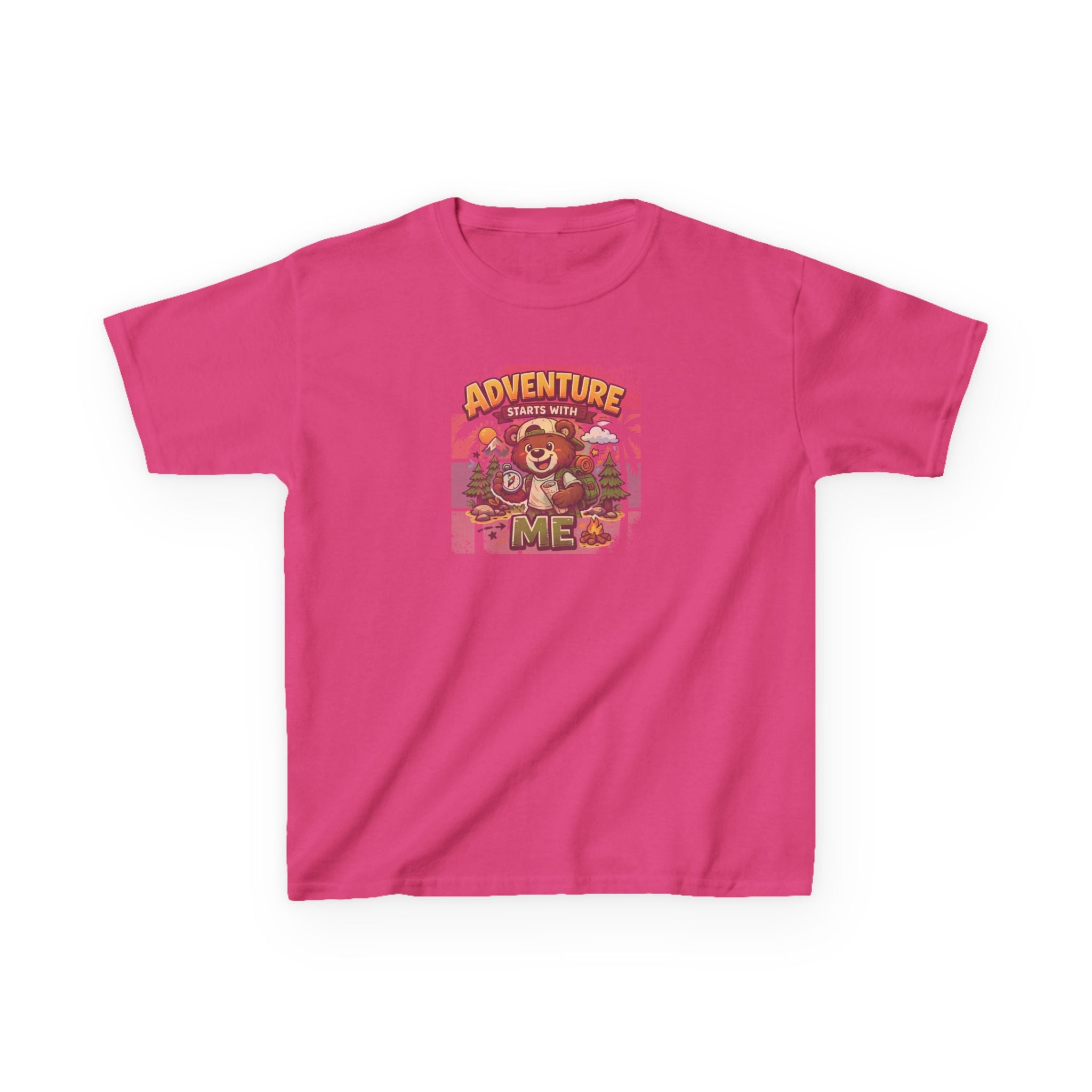 Kids T-Shirt — "Adventure Starts With ME".