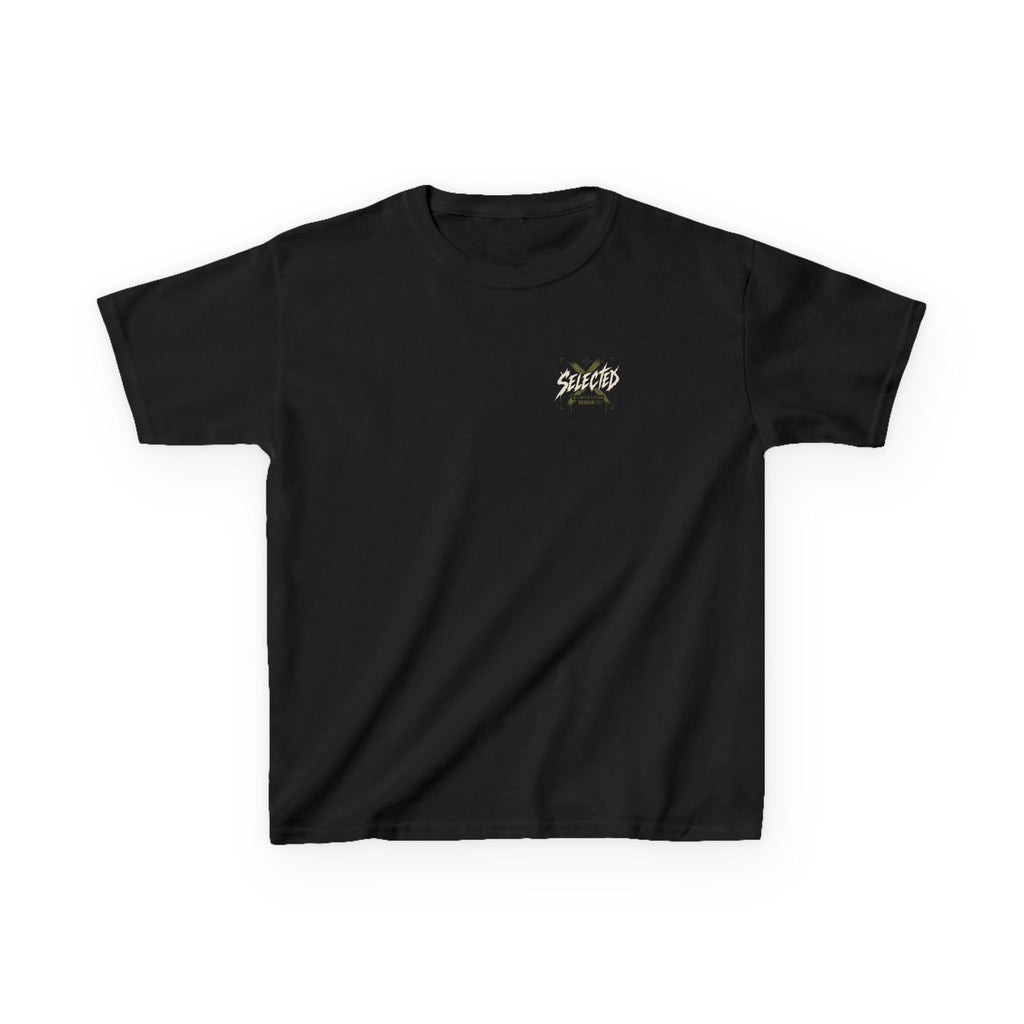 Selected Graphic Kids Tee Streetwear Logo T‑Shirt for Boys & Girls