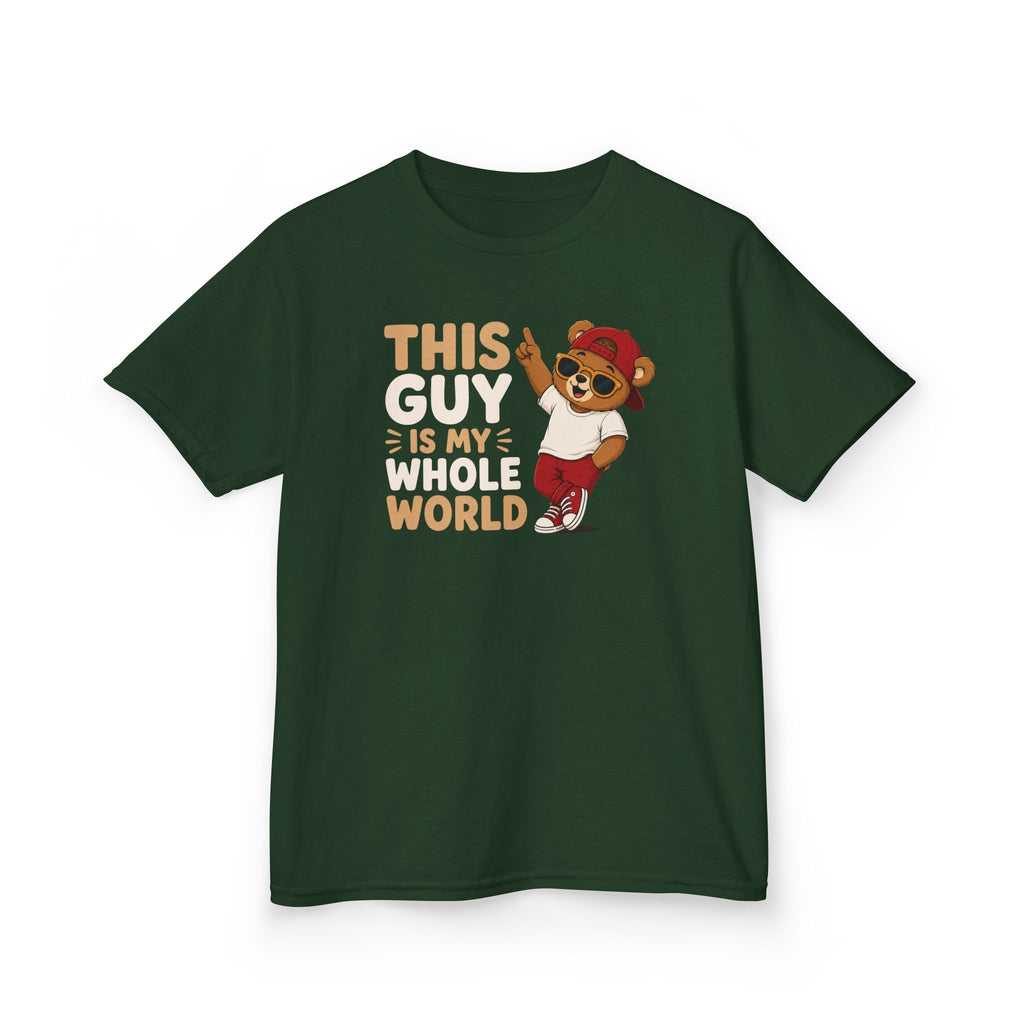 Kids T-Shirt — "THIS GUY IS MY WHOLE WORLD".