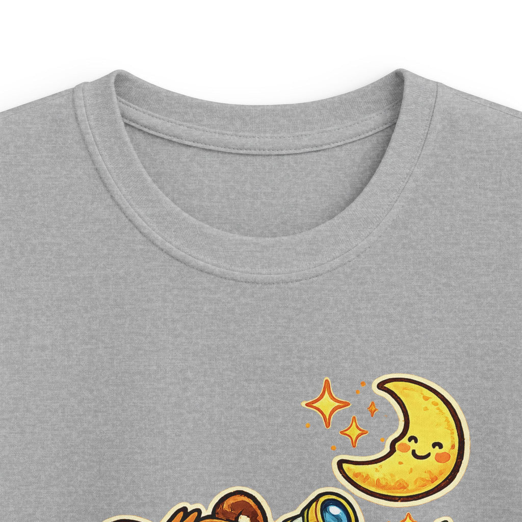 Kids Tee 'Dream Big' Bear Telescope Graphic t-shirt for Boys & Girls
