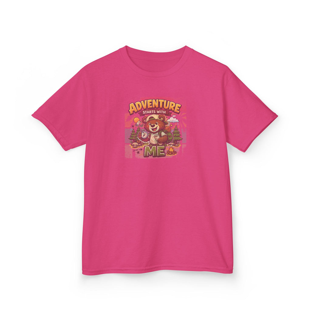 Kids T-Shirt — "Adventure Starts With ME".