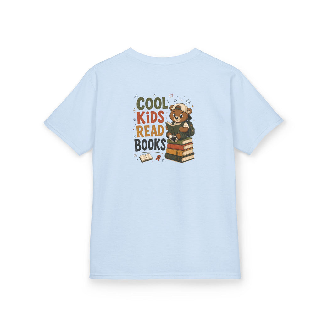 Kids Funny T-Shirt — "Cool Kids Read Books"