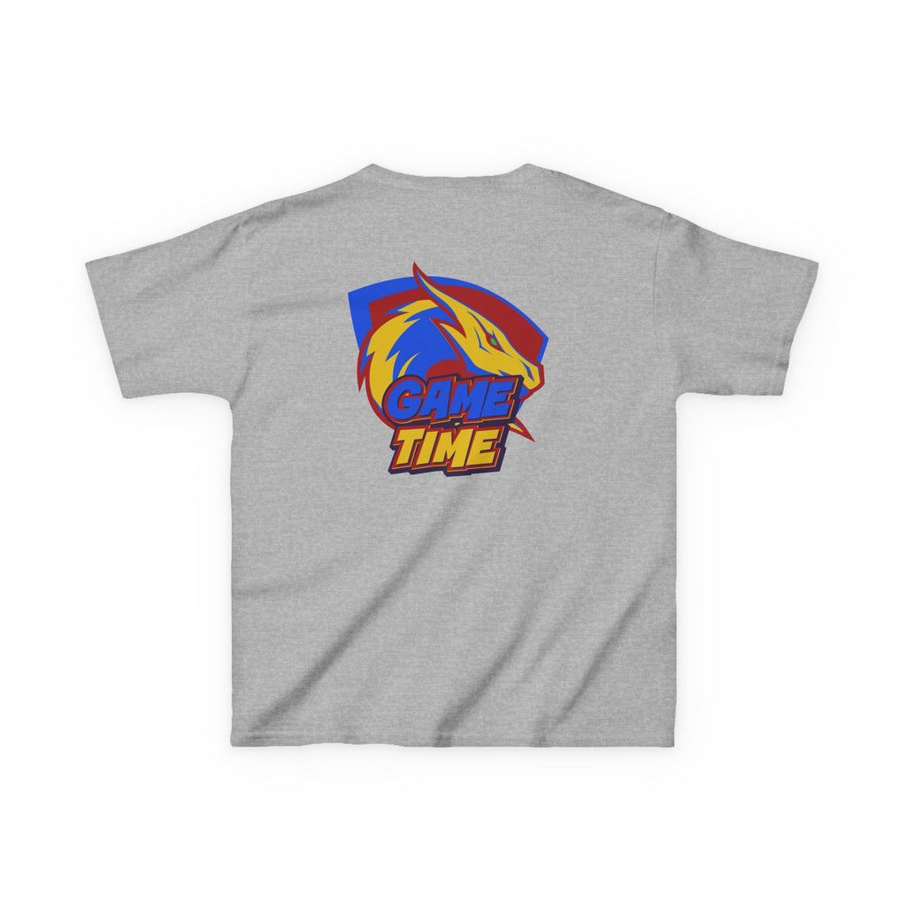 Kids T-Shirt Design "Game Time Dragon Gamer"