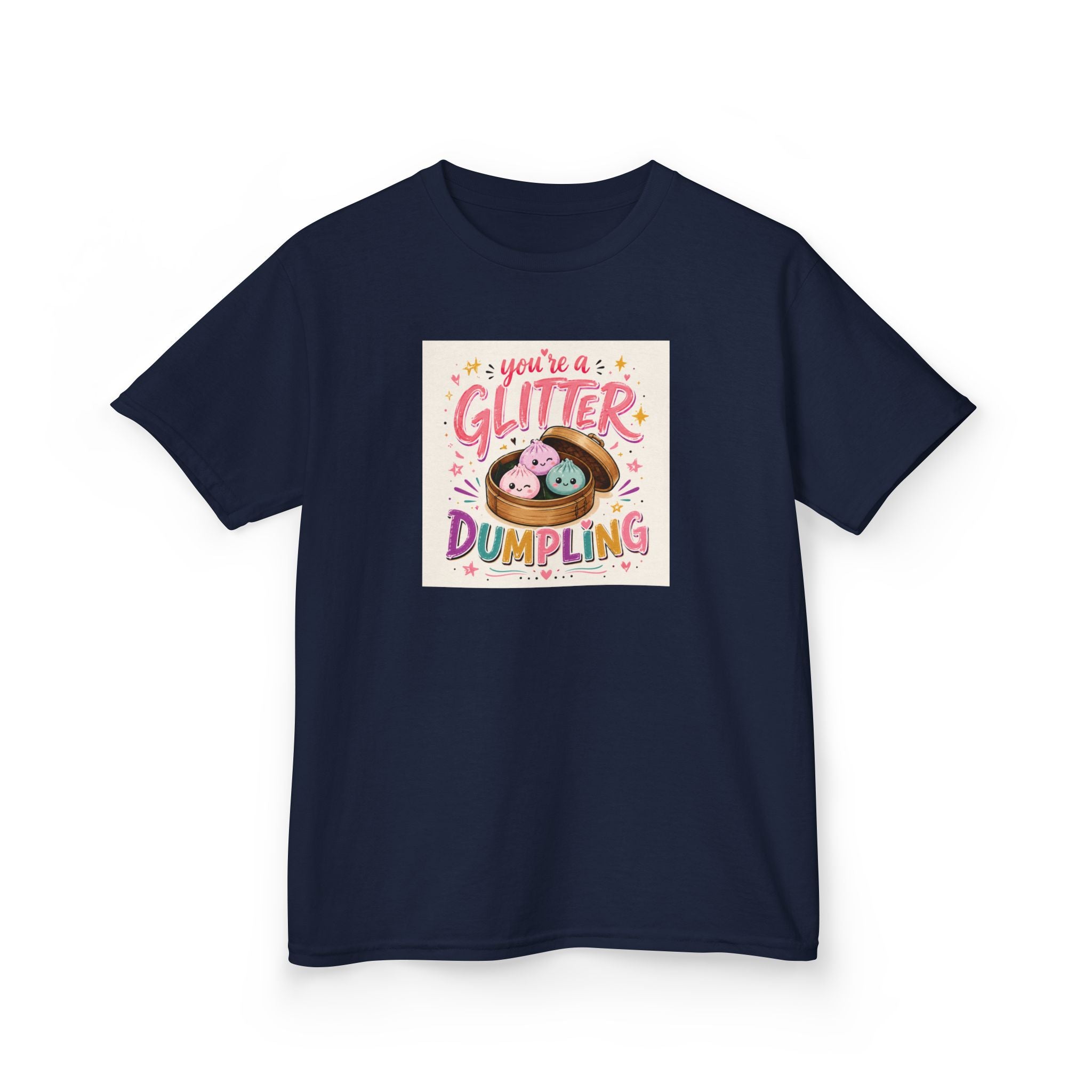 "You're Glitter Dumpling" Girls Graphic T-Shirt Design