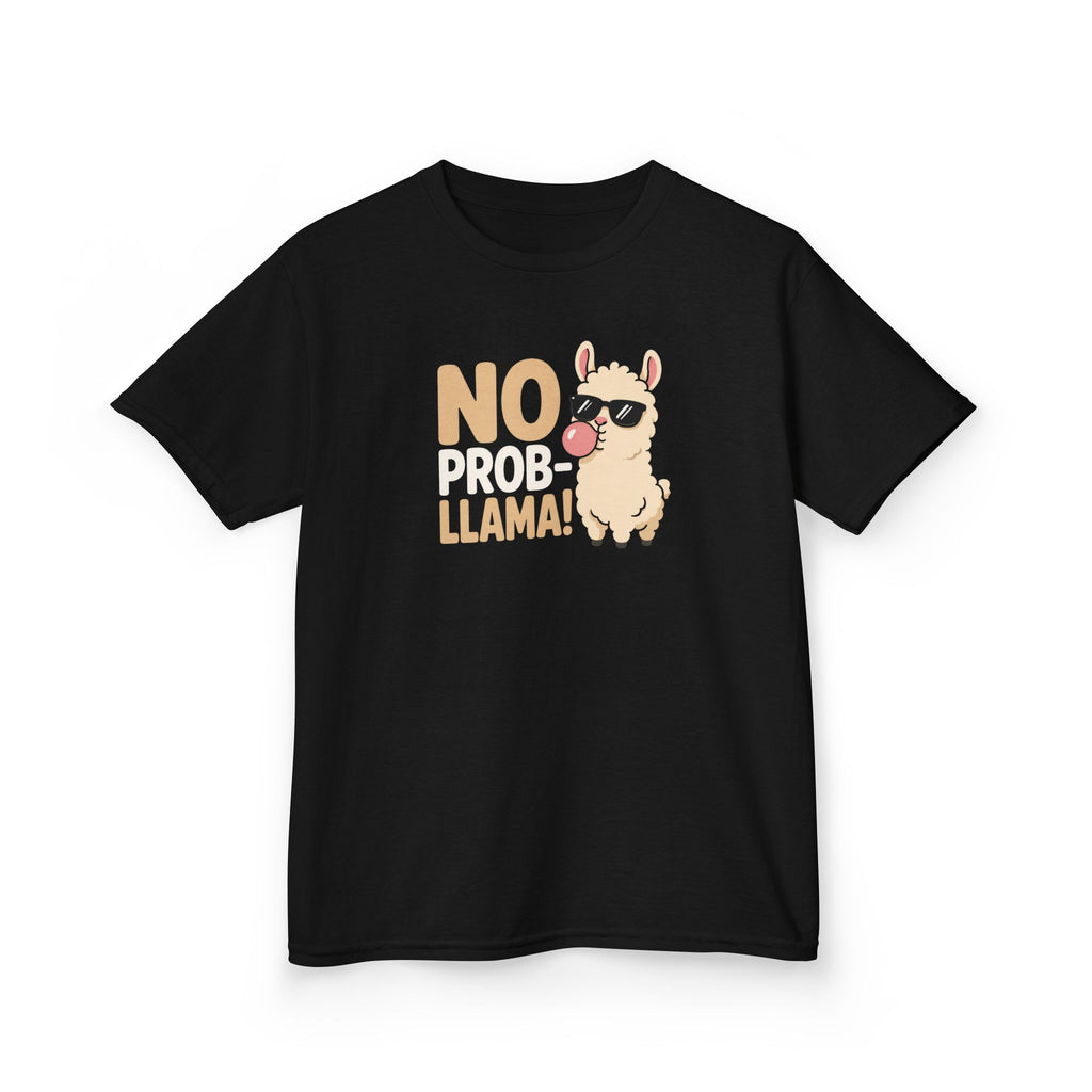 Kids Funny T-Shirt — "No Prob-llama!" 🦙".