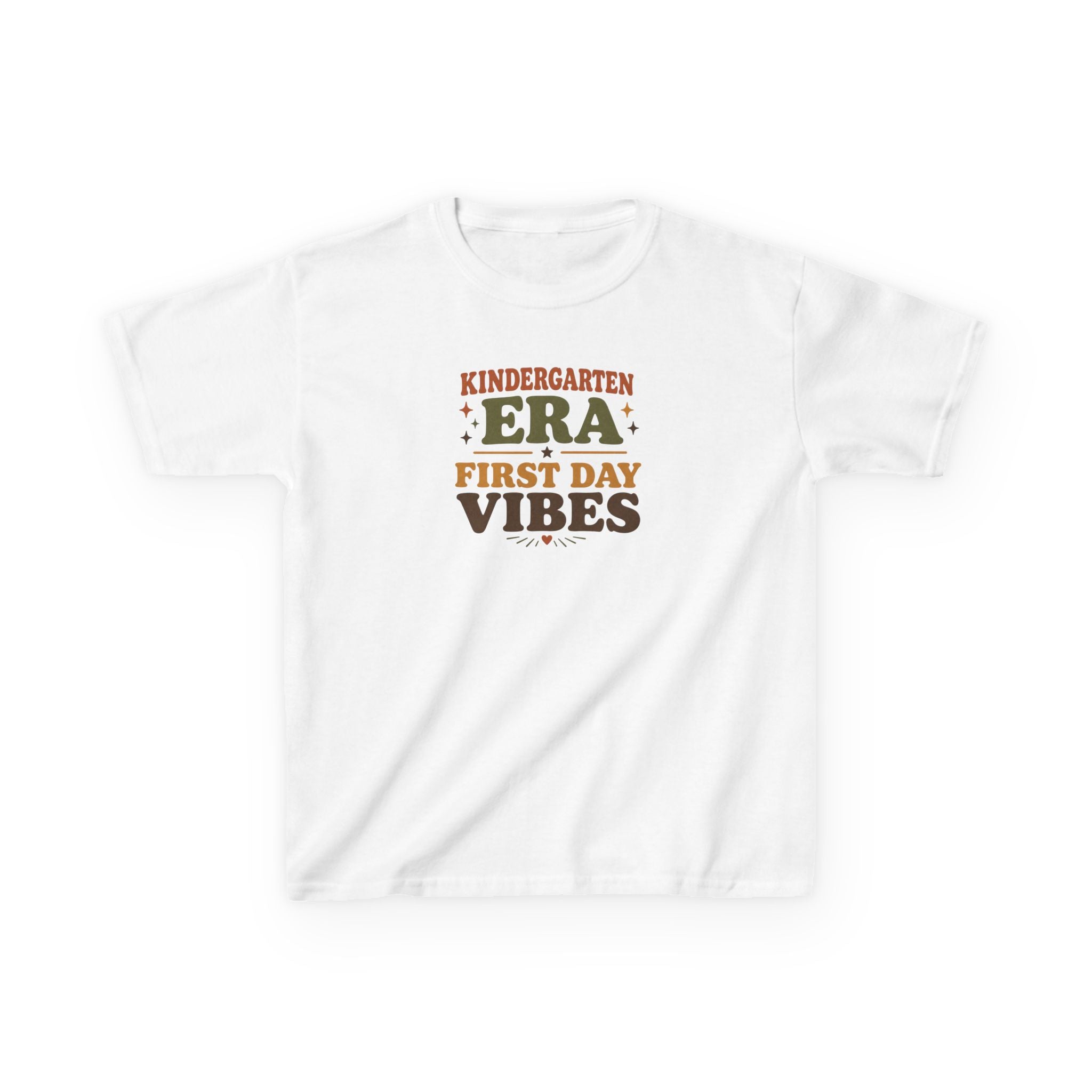 "Kindergarten" Grade School Era Graphic Tee