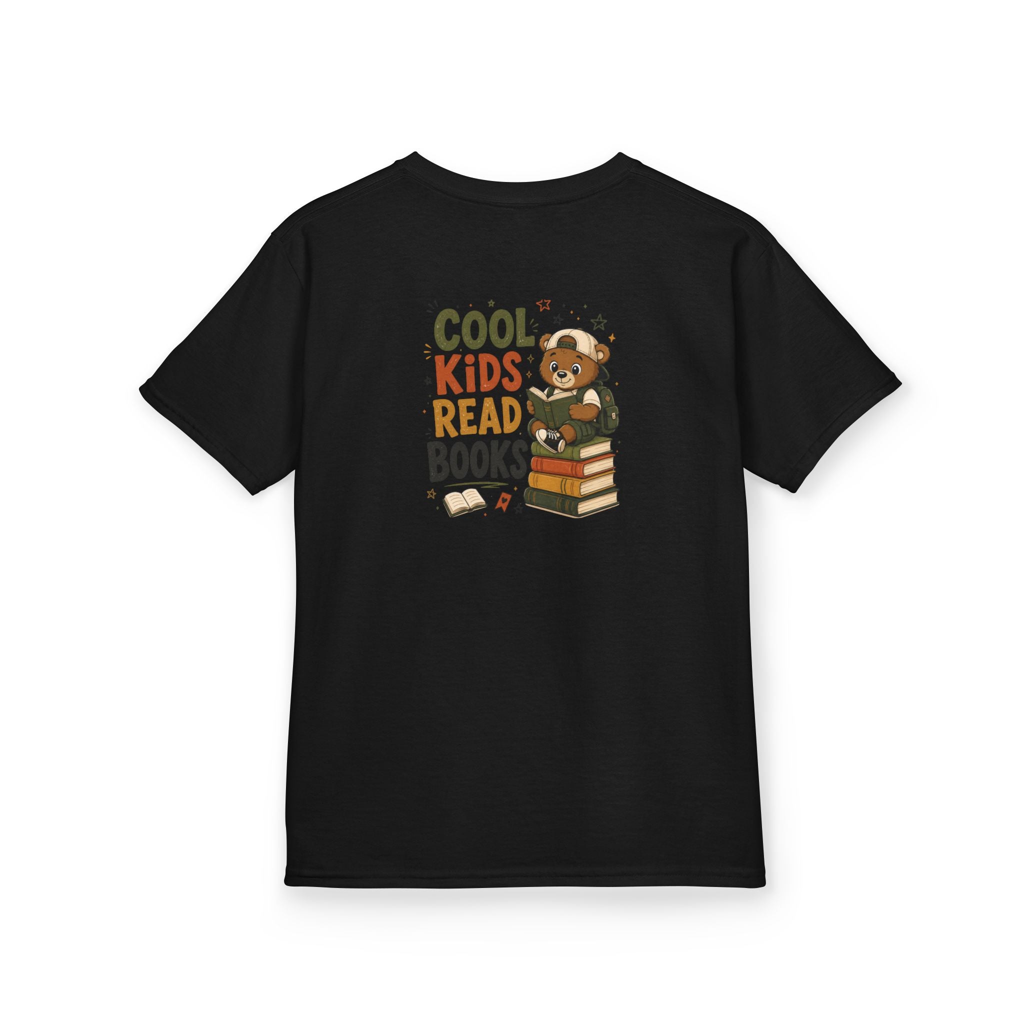 Kids Funny T-Shirt — "Cool Kids Read Books"