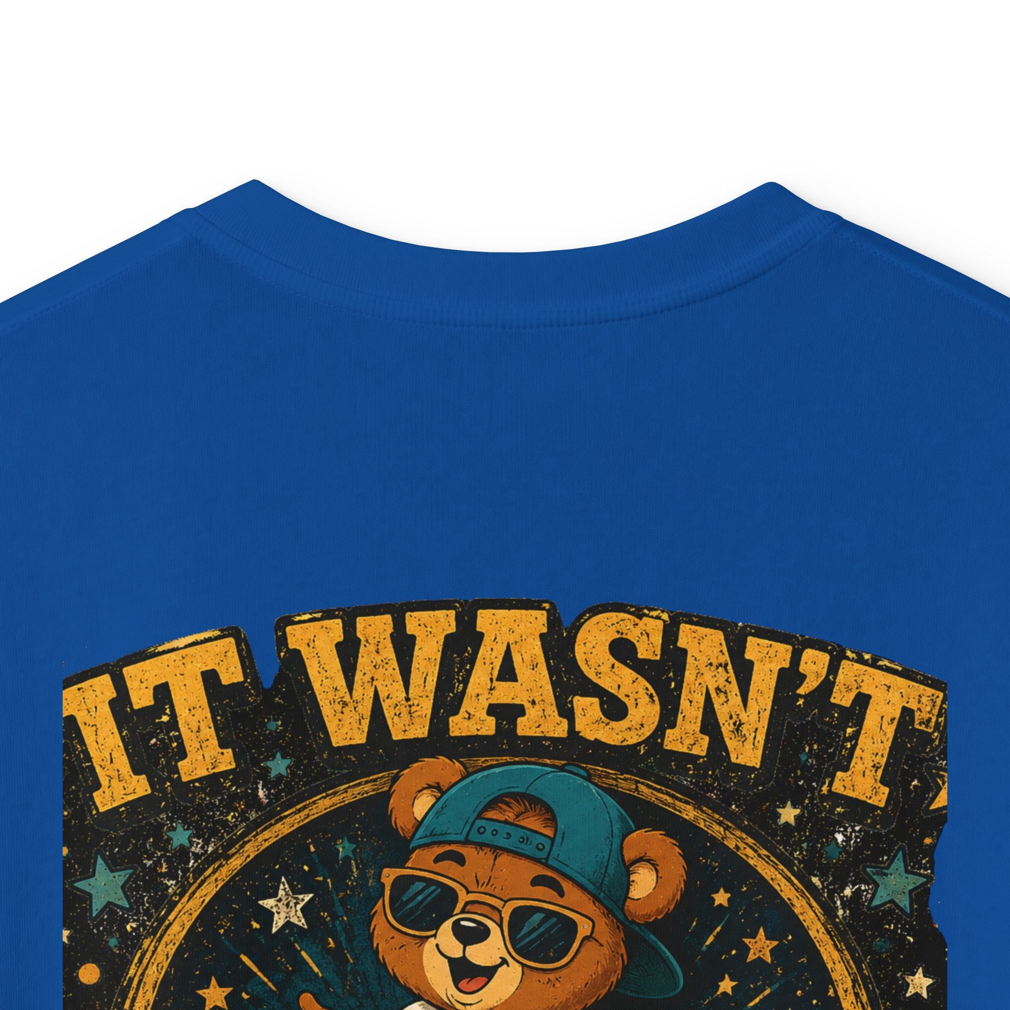 Kids Tee  'It Wasn't Me!' Dancing Bear Graphic Shirt | Funny Kids Gift