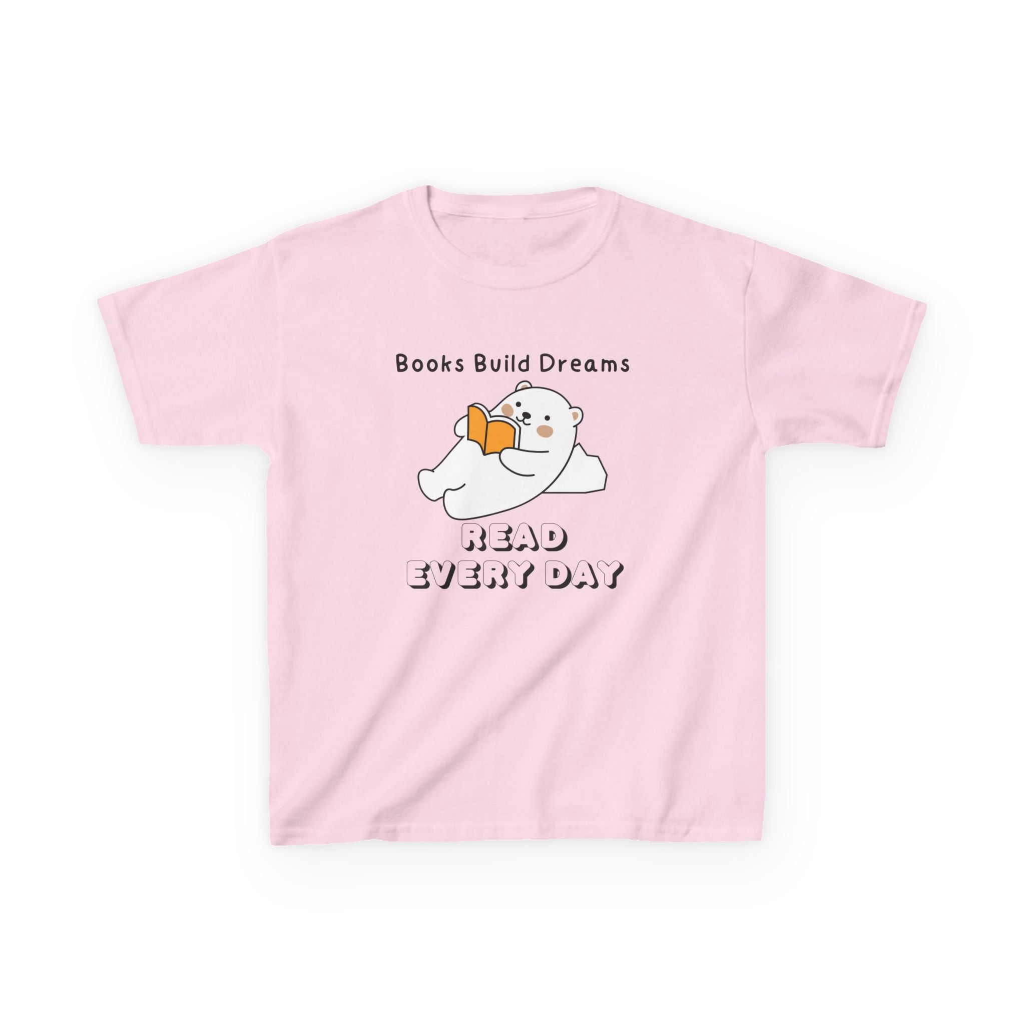 Kids T-Shirt — "Books Build Dreams"