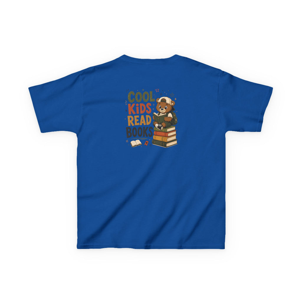 Kids Funny T-Shirt — "Cool Kids Read Books"