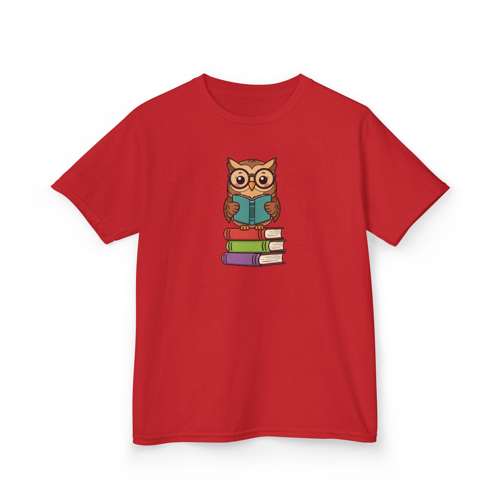 OWL on book | Kids Reading Graphic T-Shirt
