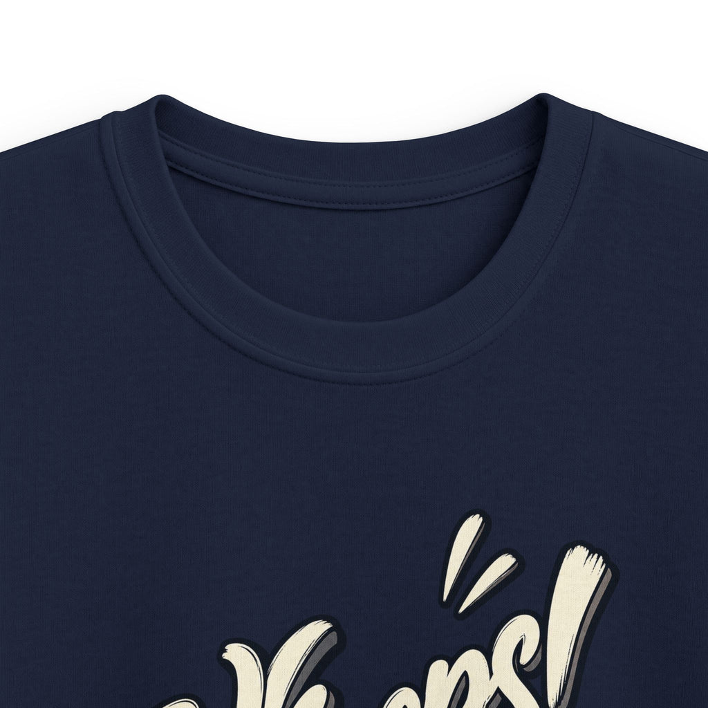 Whoops! Kids Sports Tee Vintage Baseball Bat Design (Number 23)
