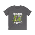 Kids Tee "Roar! I'm 4 Today" Dinosaur Birthday Shirt