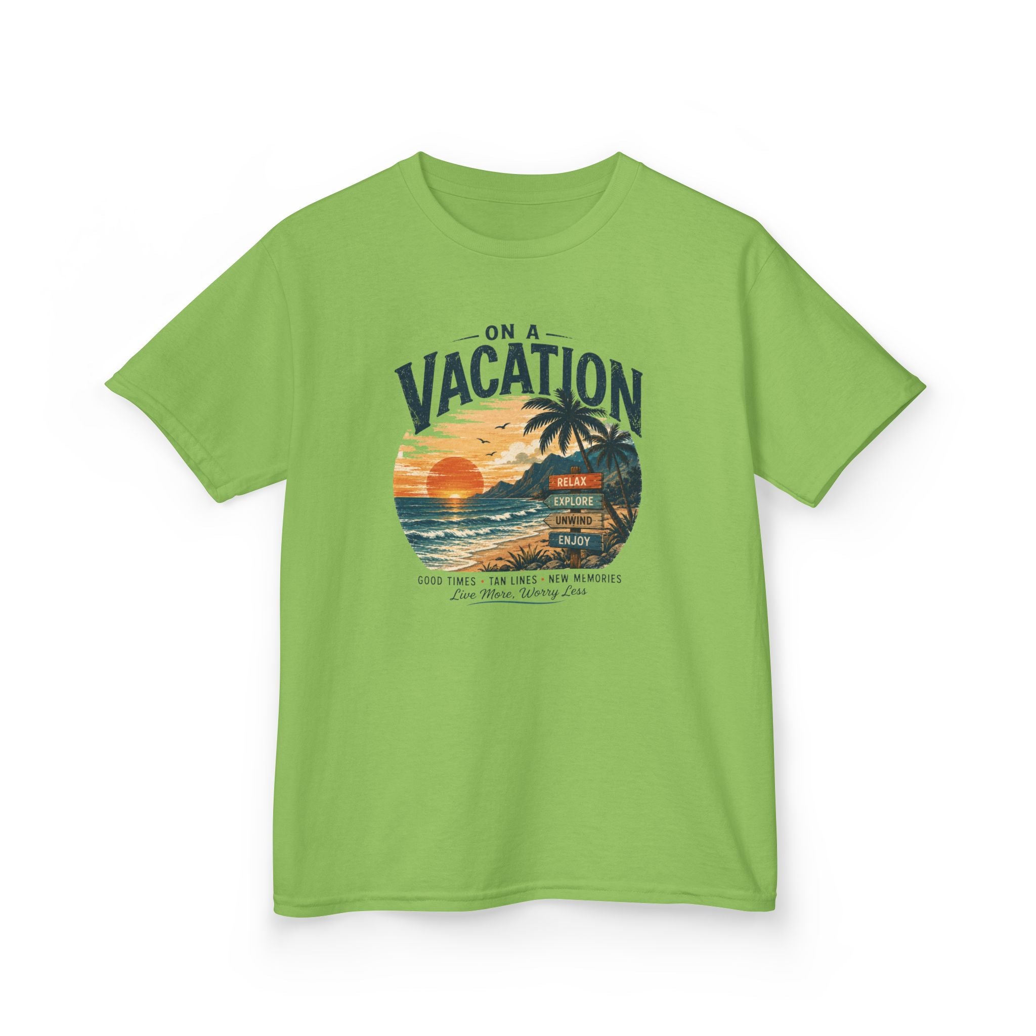 Kids T-Shirt — "Vacation".