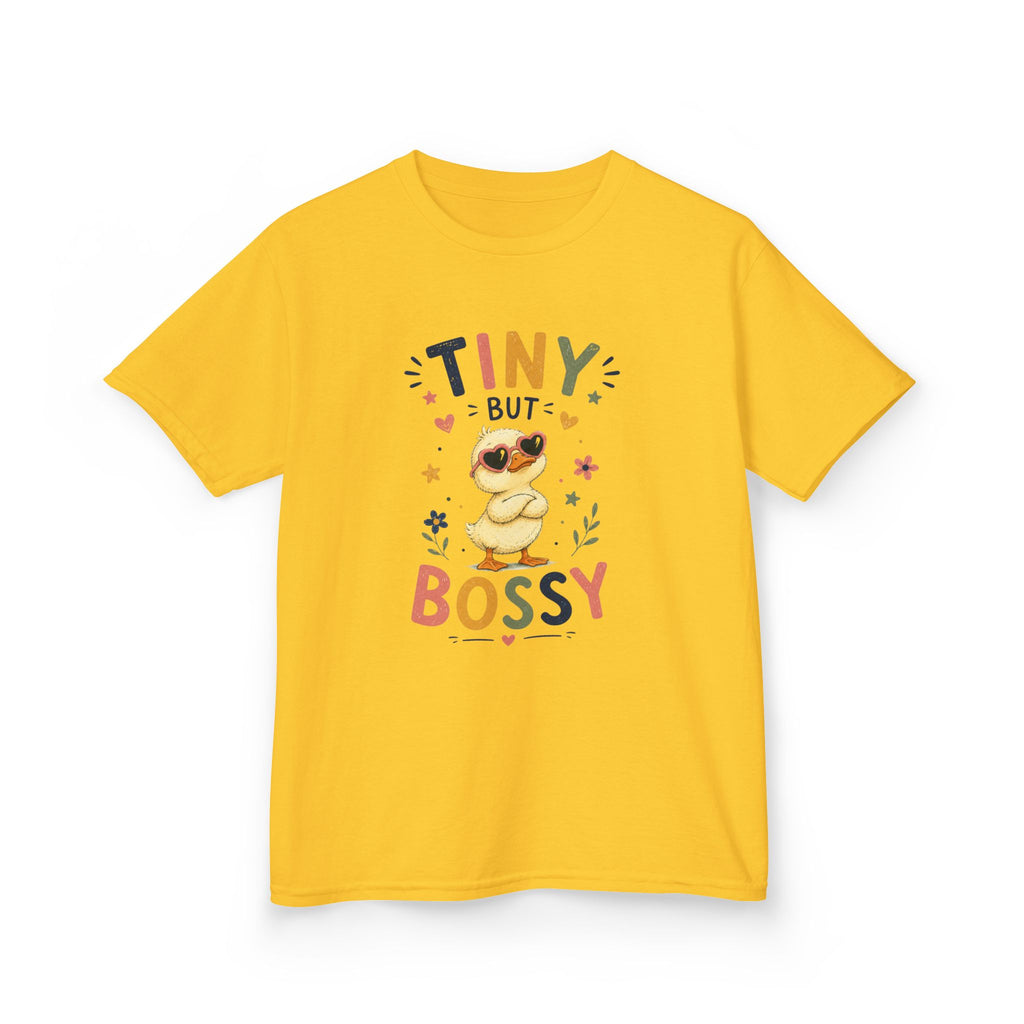 Kids T-Shirt — "Tiny But Bossy"