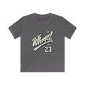 Whoops! Kids Sports Tee Vintage Baseball Bat Design (Number 23)