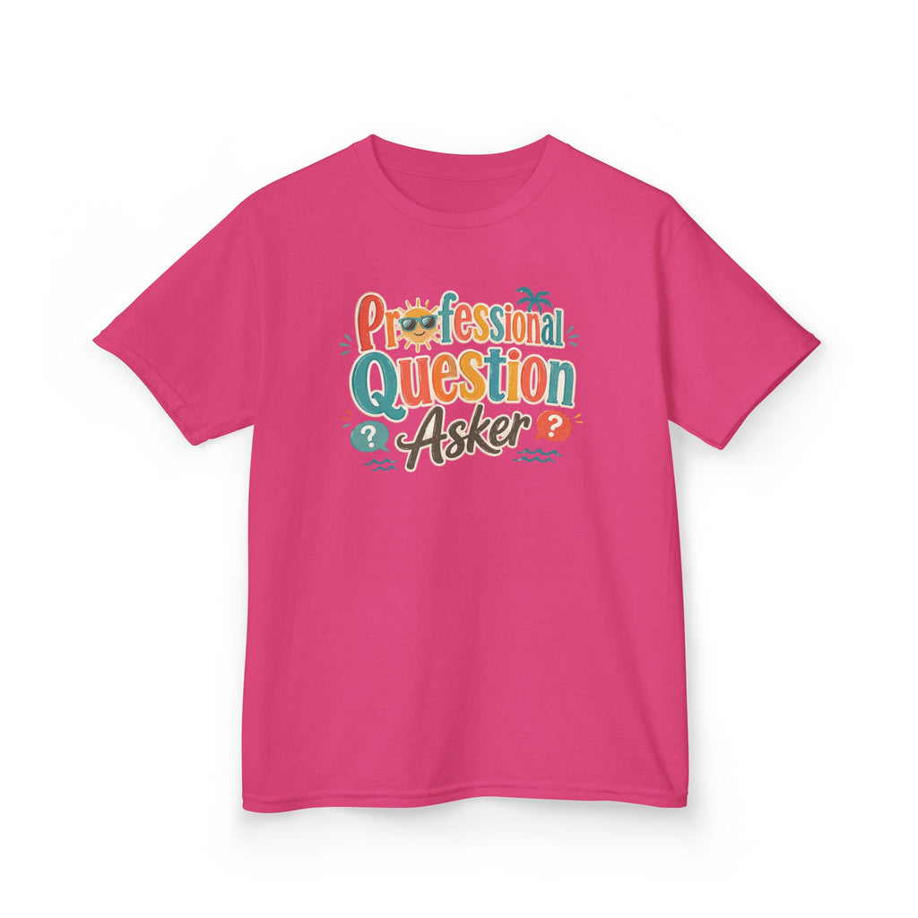 Kids Funny T-Shirt — "Professional QUESTION Asker"