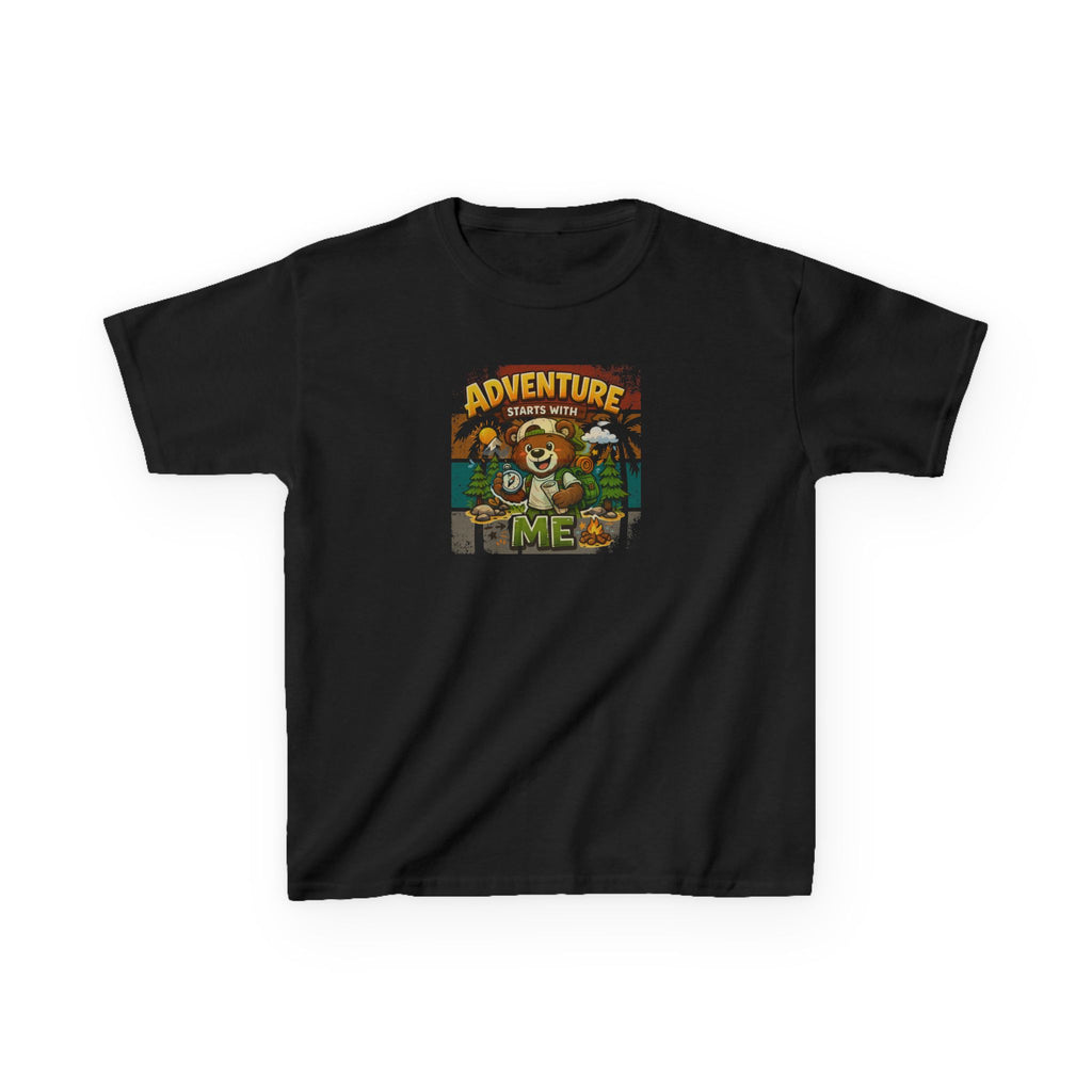 Kids T-Shirt — "Adventure Starts With ME".