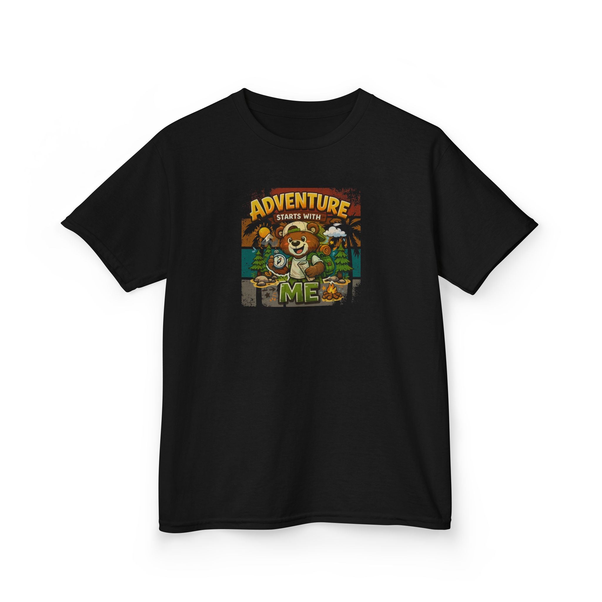 Kids T-Shirt — "Adventure Starts With ME".