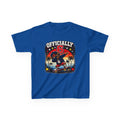 Kids Tee  "Officially 6" Skateboard Birthday Shirt with Palm Sunset