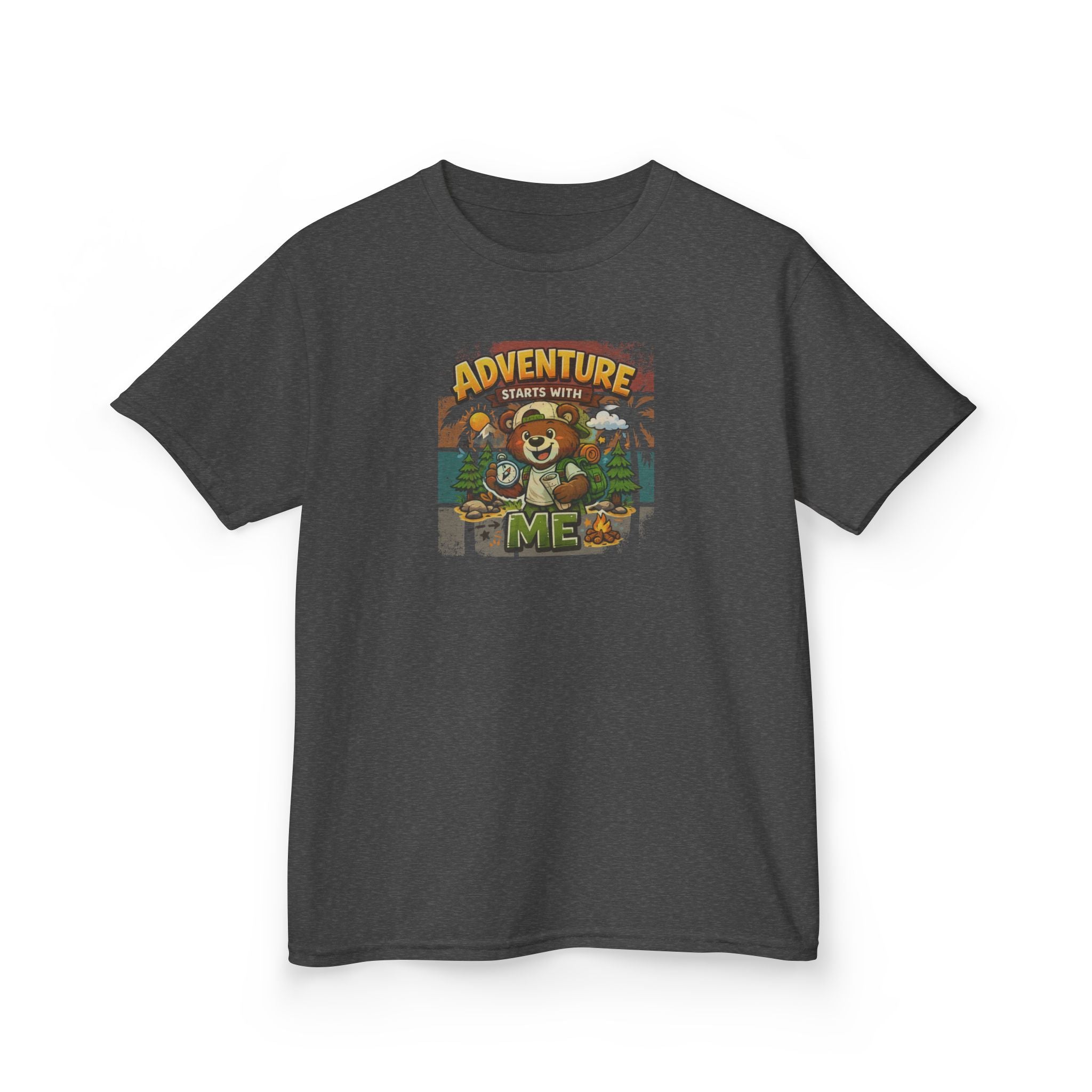 Kids T-Shirt — "Adventure Starts With ME".