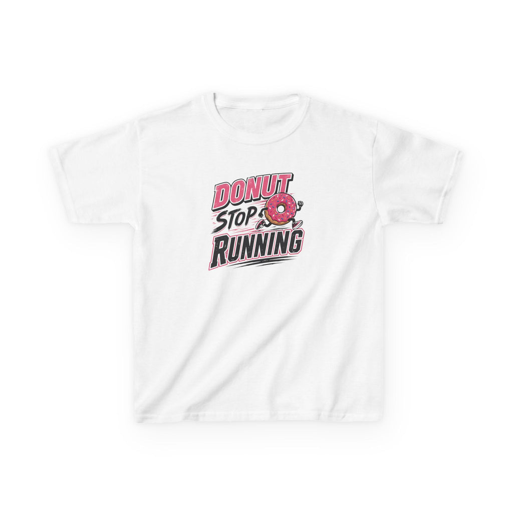 Donut Stop Running T-Shirt Design | Funny Running Donut Graphic | Runner Gift | Sports I Fitness Typography Tee