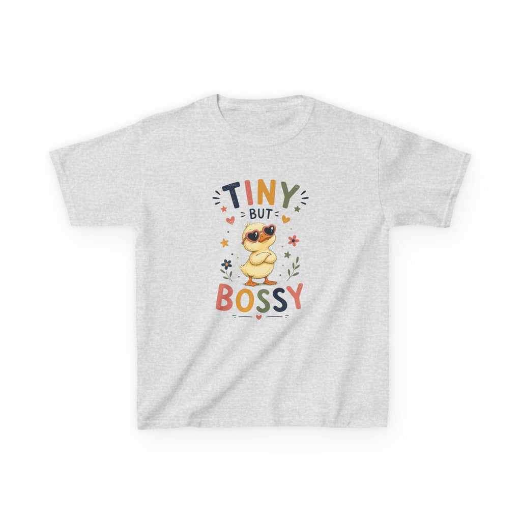 Kids T-Shirt — "Tiny But Bossy"