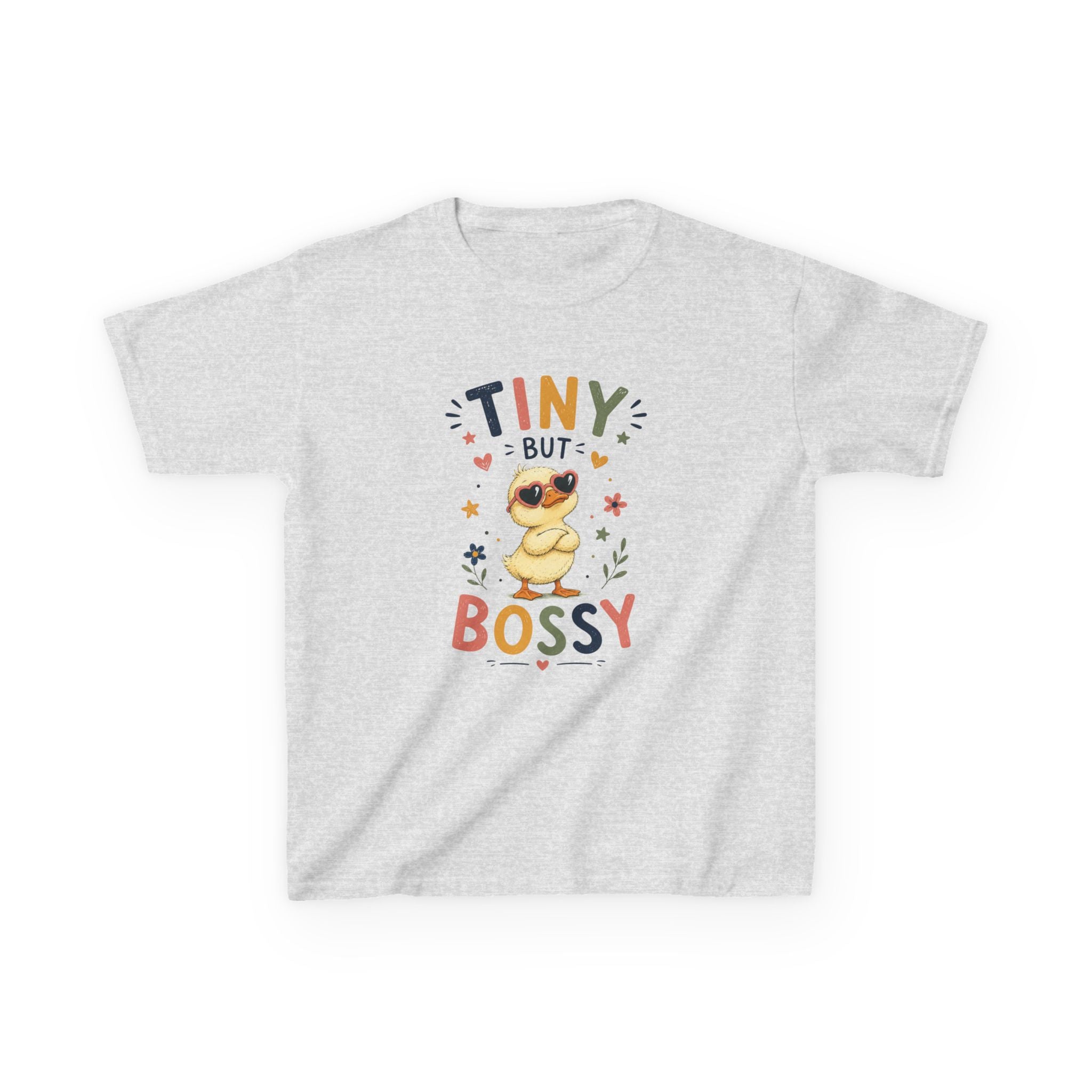 Kids T-Shirt — "Tiny But Bossy"