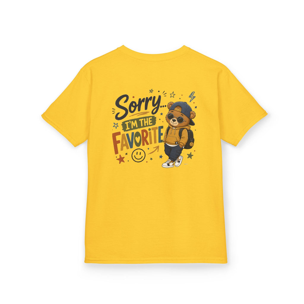 "Sorry I'm the Favorite" Cool Bear Graphic Tee