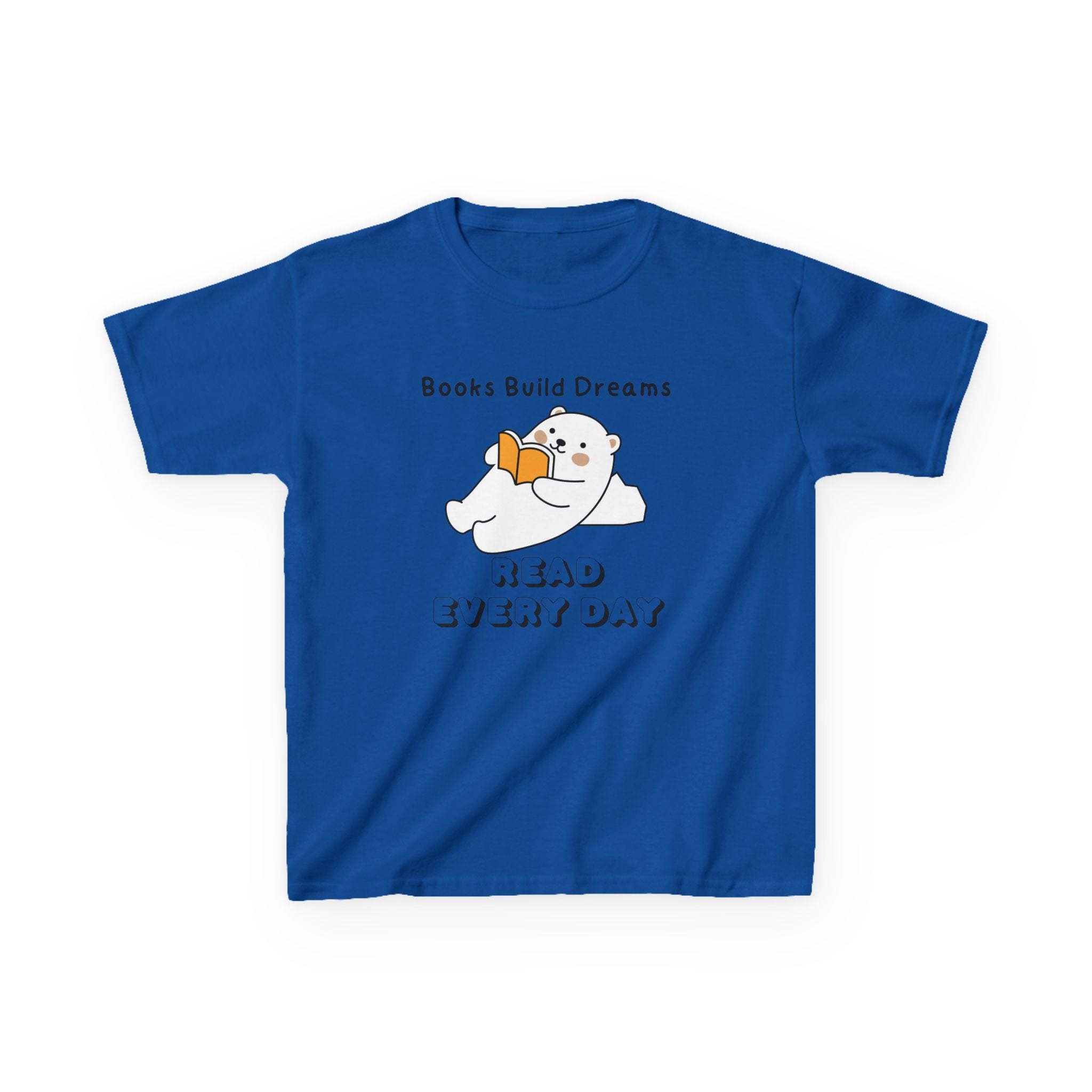 Kids T-Shirt — "Books Build Dreams"