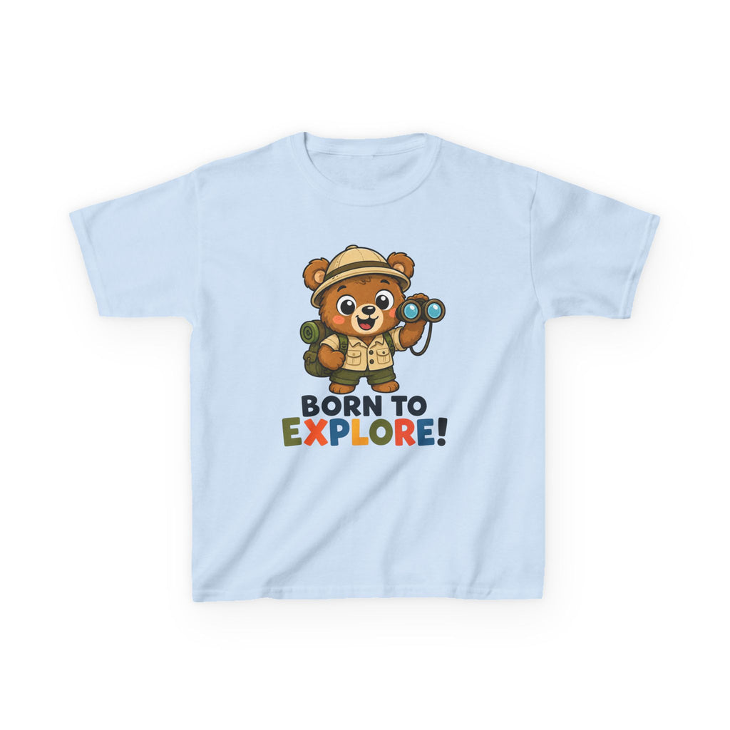 Kids T-Shirt — "Born To Explore"