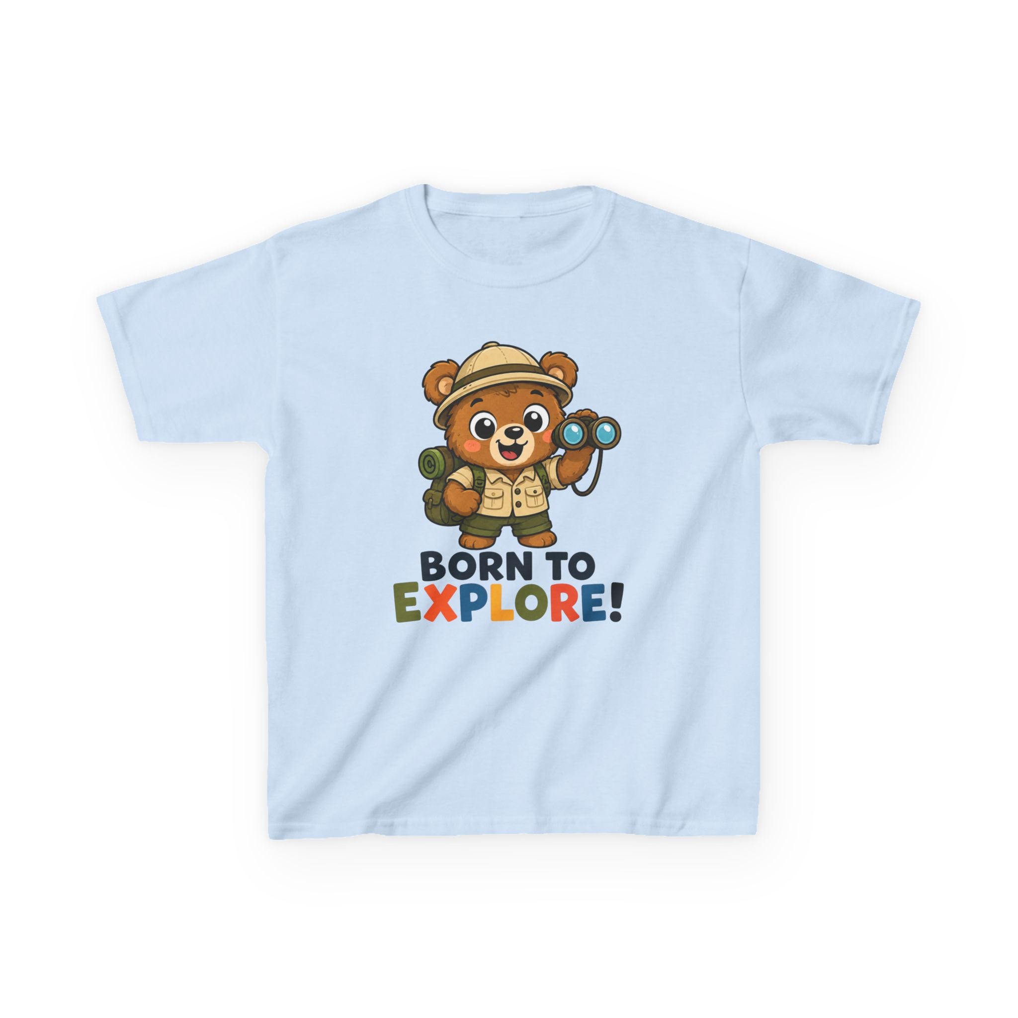 Kids T-Shirt — "Born To Explore"