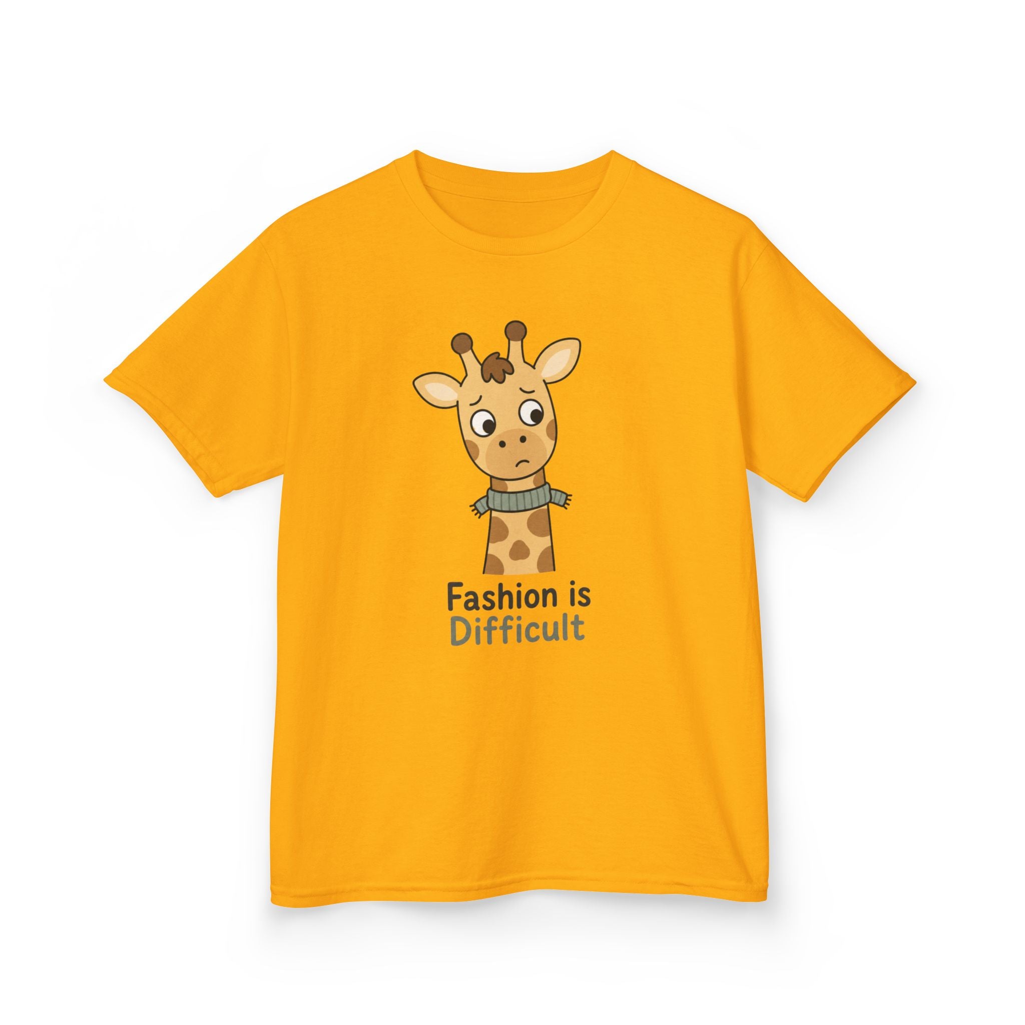 Kids T-Shirt — "Fashion is Difficult"