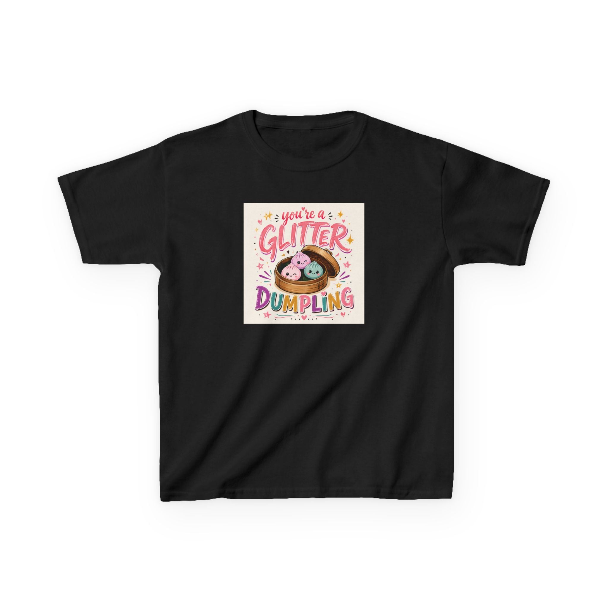 "You're Glitter Dumpling" Girls Graphic T-Shirt Design